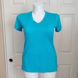 Nike Dri-Fit regular fit V-neck active tee sz L